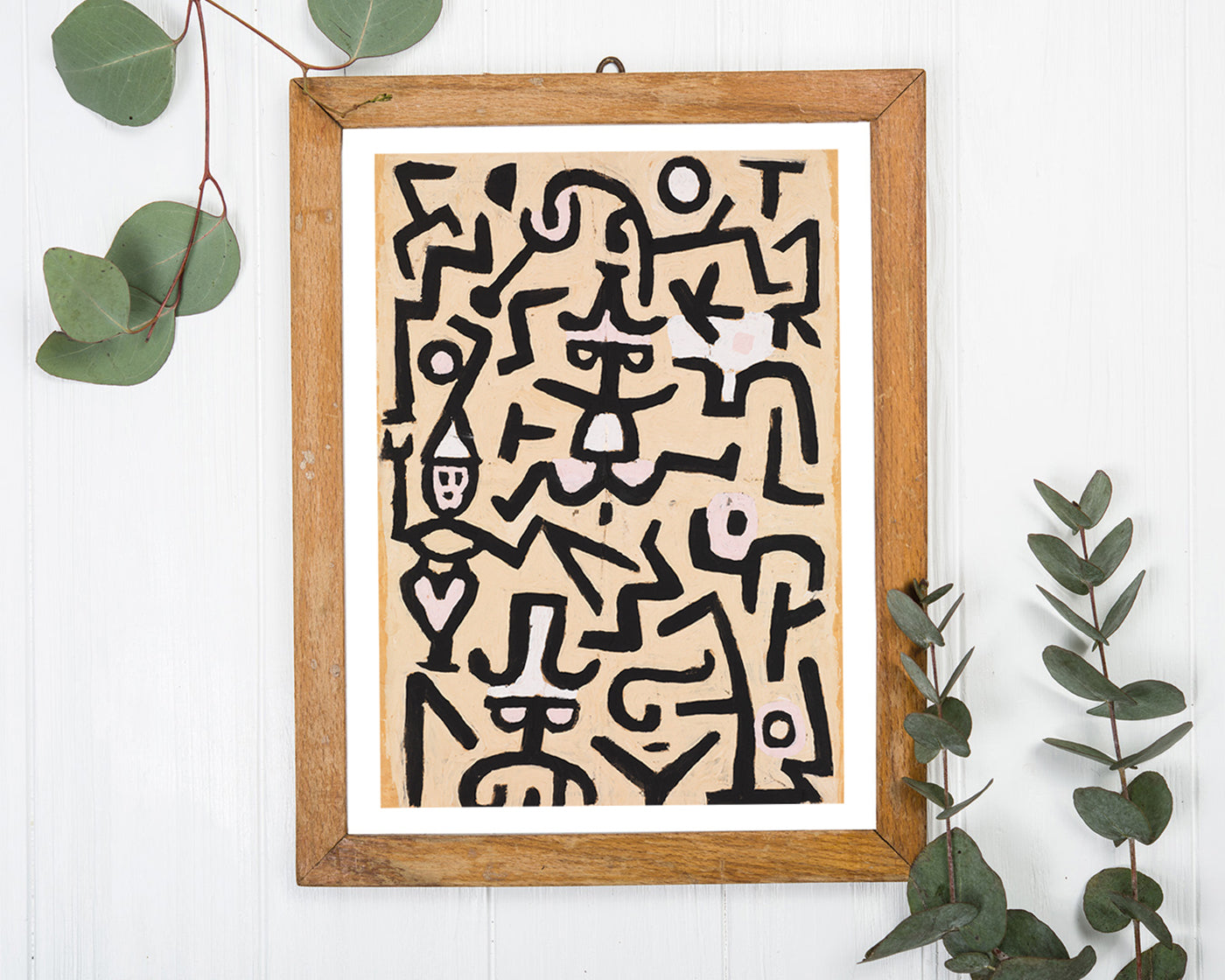 Paul Klee - Das Flugblatt des Komödianten (1938)