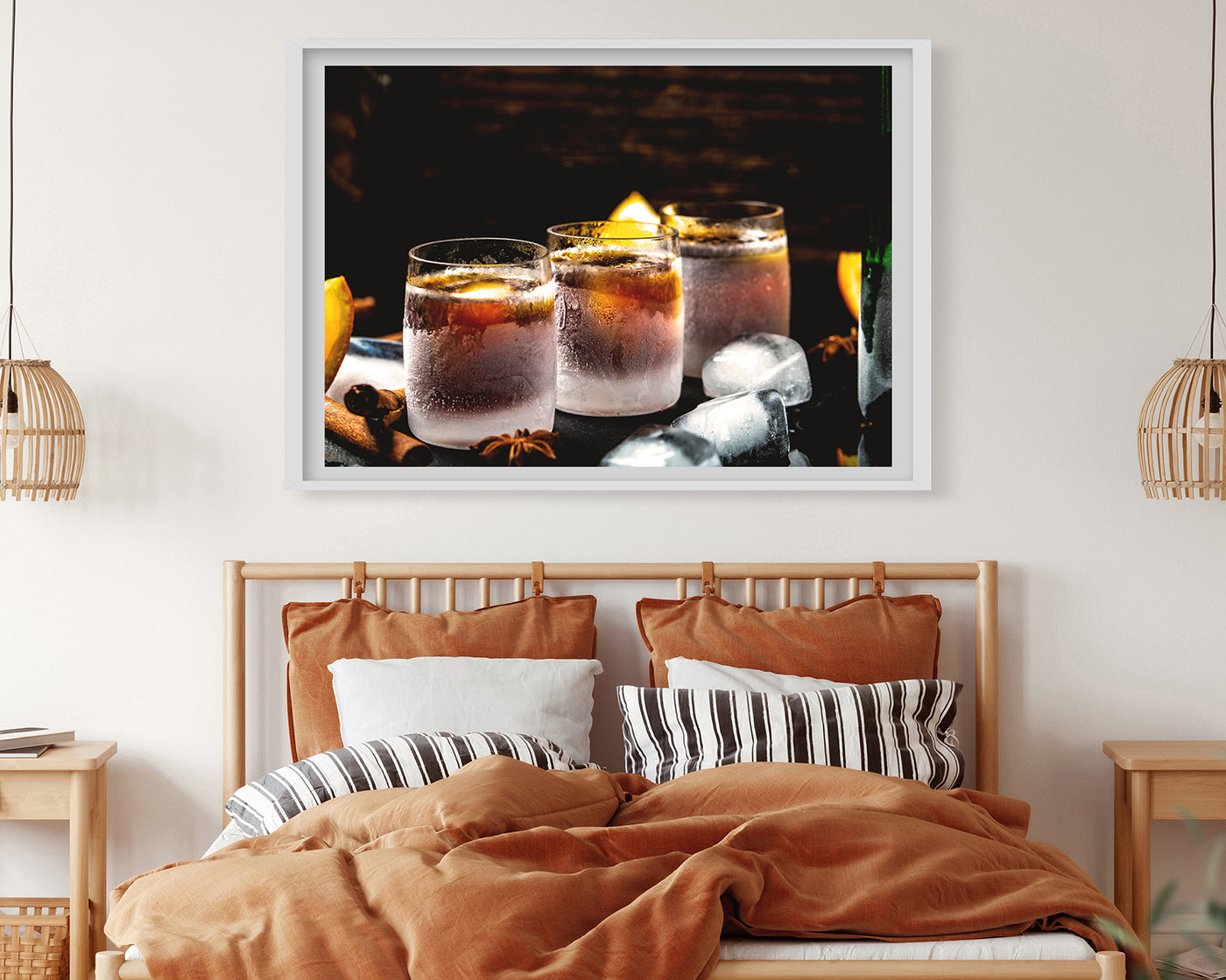 Erfrischender Drinks mit Zimt