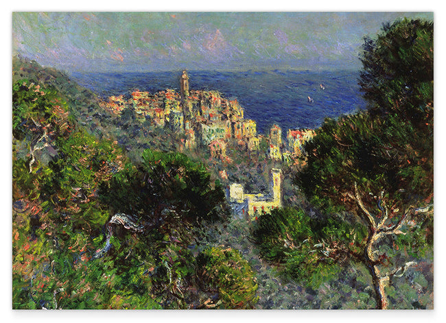 Claude Monet - Aussicht von Bordighiera Hover Image