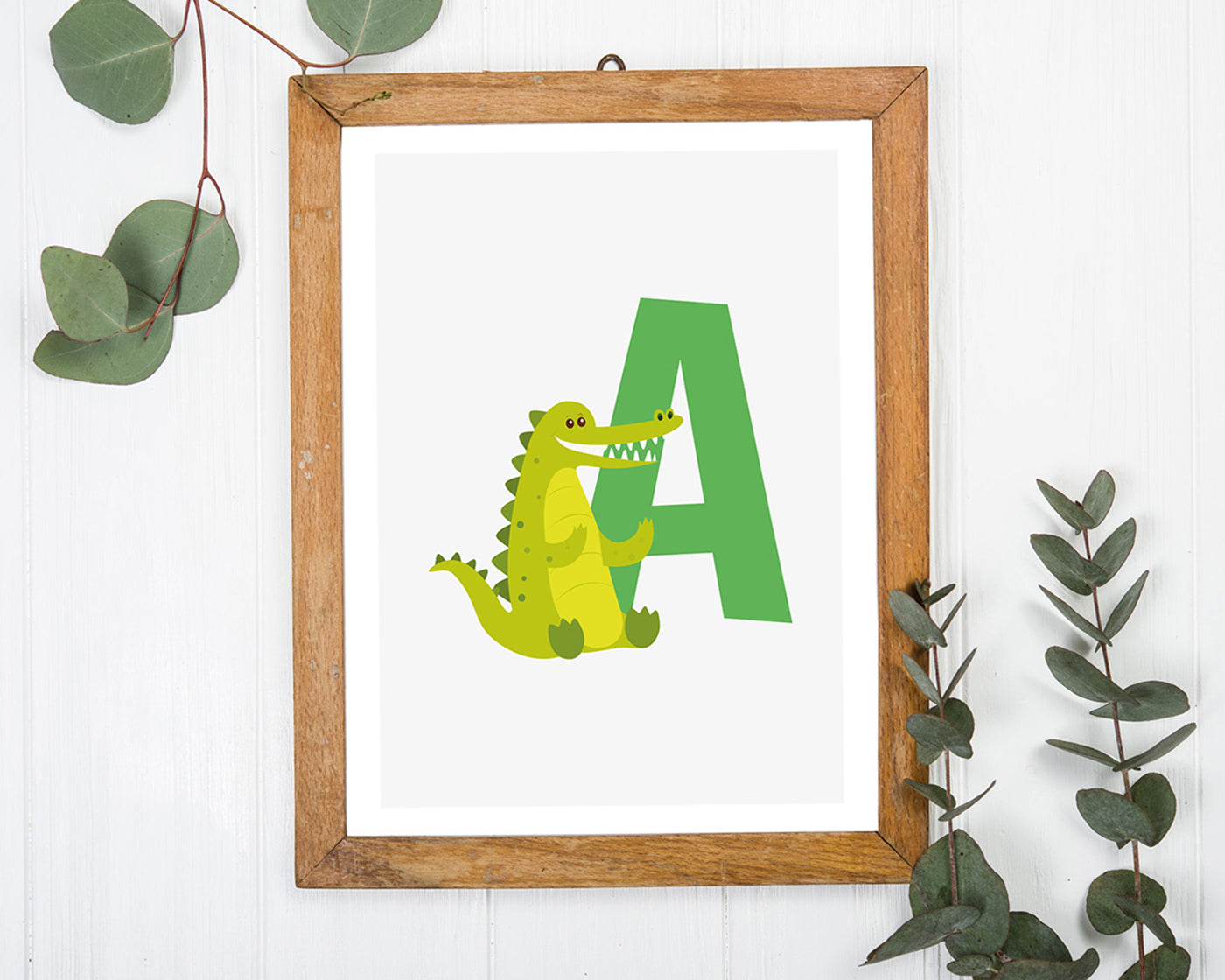 A wie Alligator, ABC Lernen