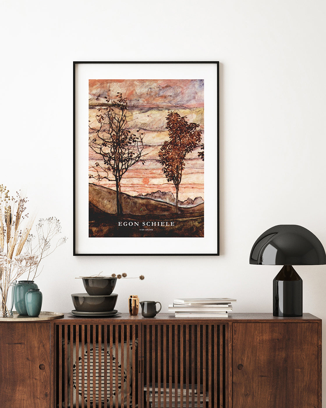 Egon Schiele - Museum-Poster II Vier Bäume (Ein Ausschnitt)