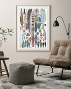 Adolphe Philippe Millot - Federn