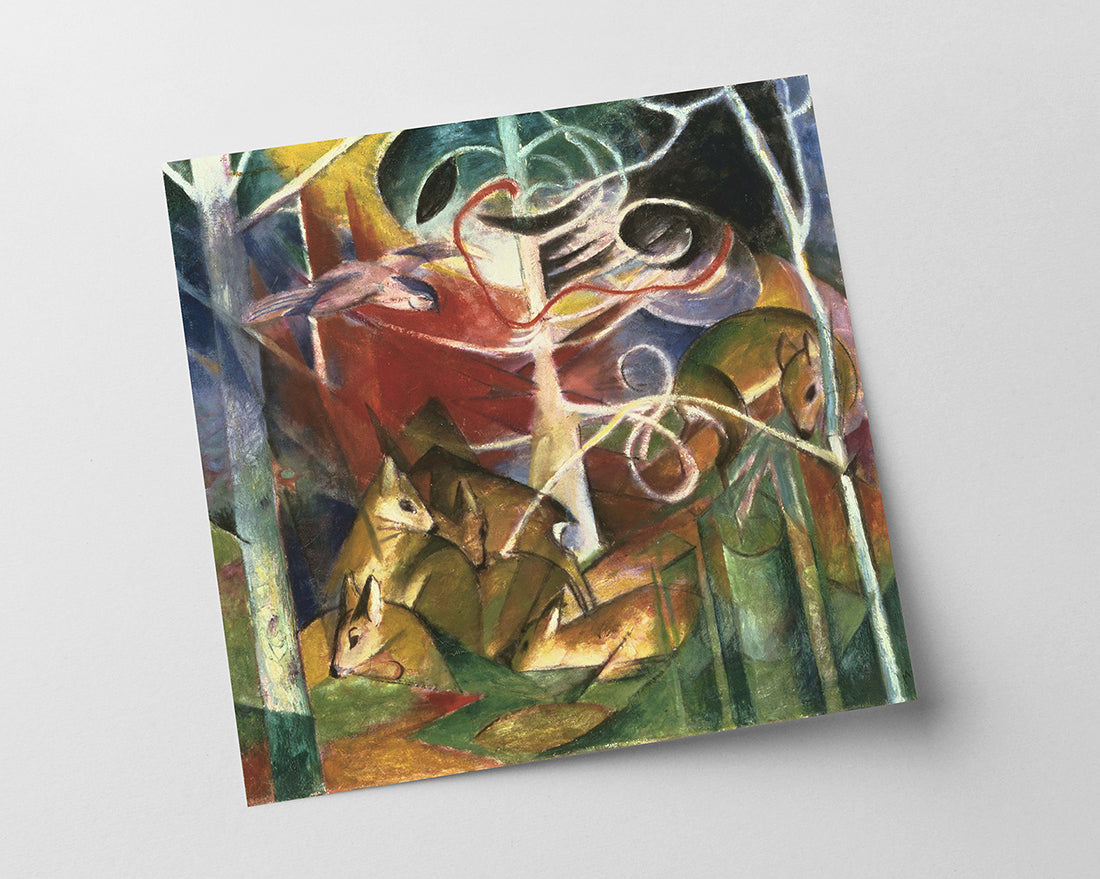 Franz Marc - Rehe im Wald I (1913)