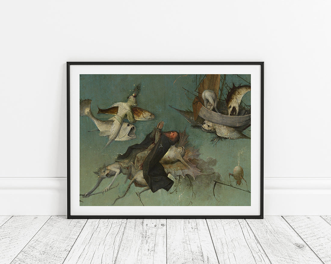 Hieronymus Bosch - Ausschnitt aus "Garten der Lüste" (II)