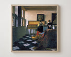 Jan Vermeer - Die Musikstunde (1662/1665)