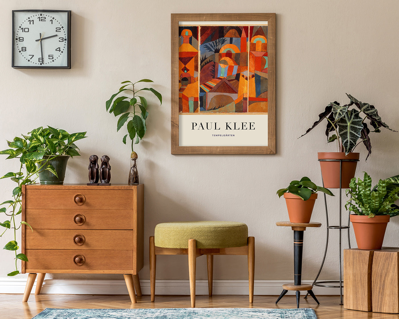 Paul Klee - Museum-Poster Tempelgärten