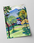 August Macke - Tegernsee Landschaft Anagoria
