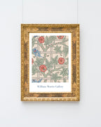 William Morris Jagd - Museum-Poster Rosen und Vögel