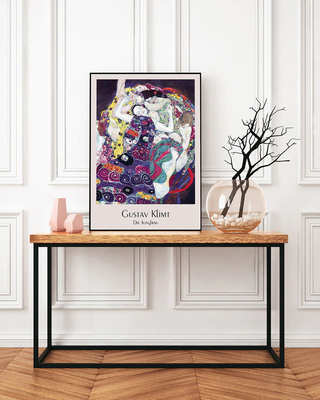 Gustav Klimt - Museum-Poster Die Jungfrau