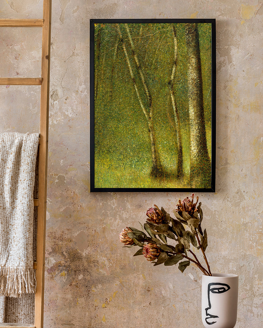 Georges Seurat - Der Wald bei Pontaubert