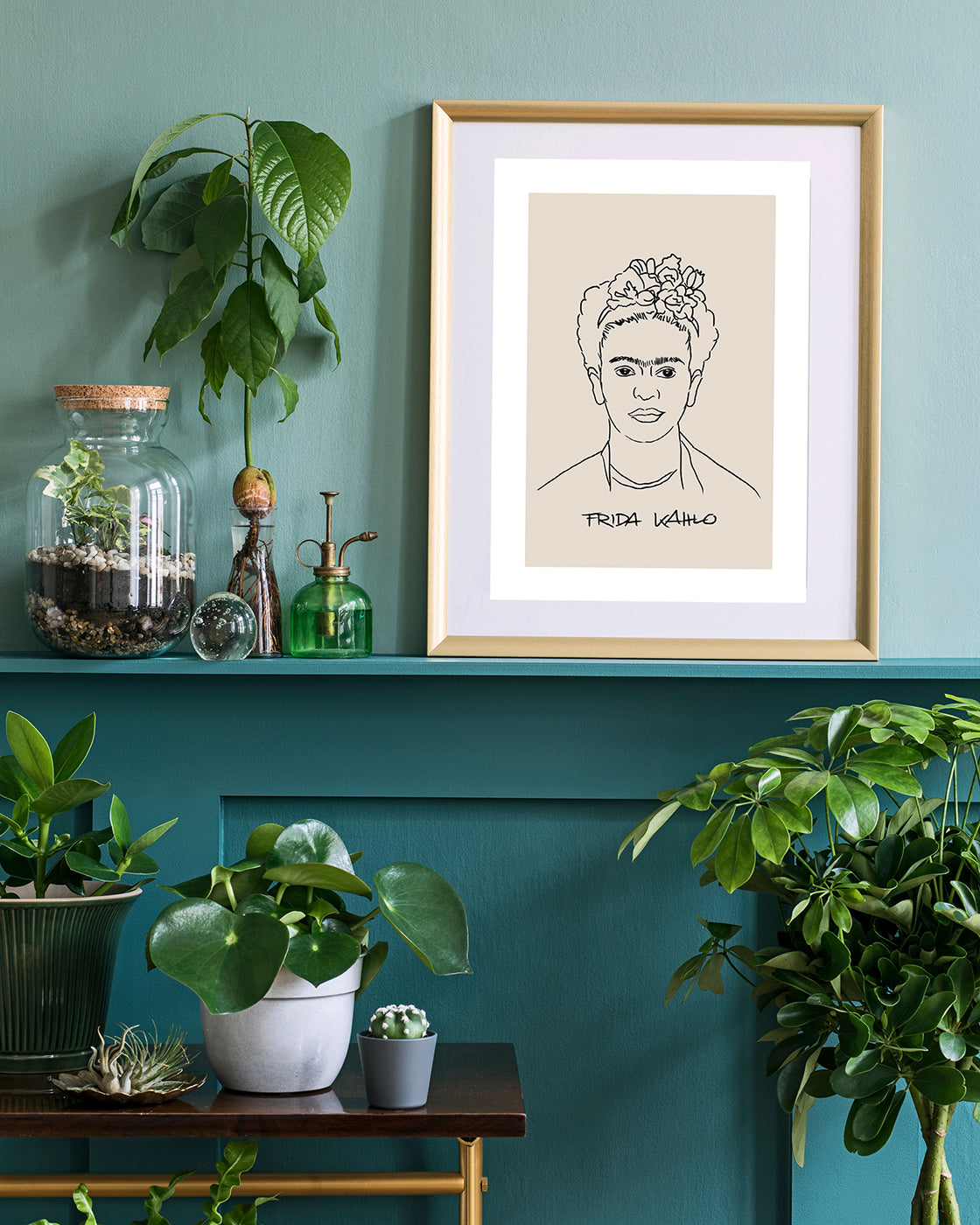 Illusatrion von Frida Kahlo I