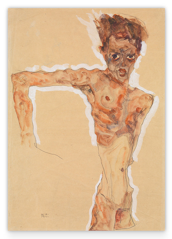 Egon Schiele - Selbstporträt