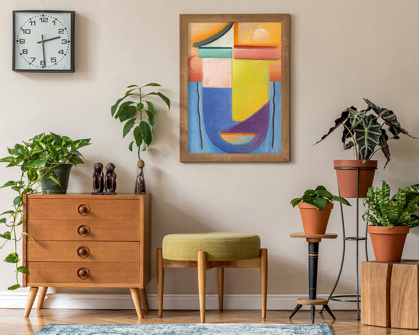 Alexej von Jawlensky - Abstrakter Kopf: Wasser und Licht