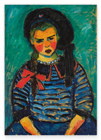 Alexej von Jawlensky - Mädchen mit roter Schleife