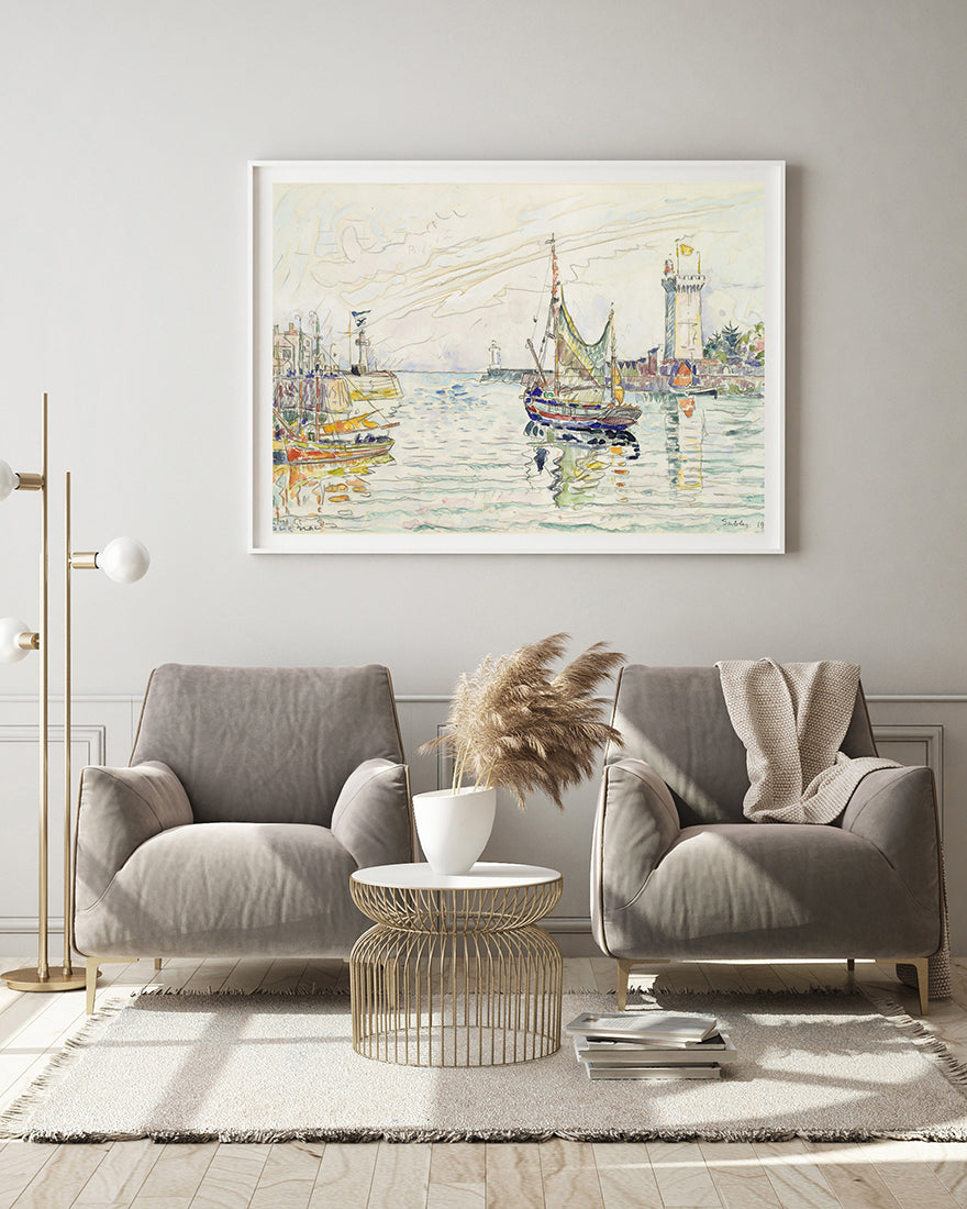 Paul Signac - Ansicht von Les Sables d'Olonne