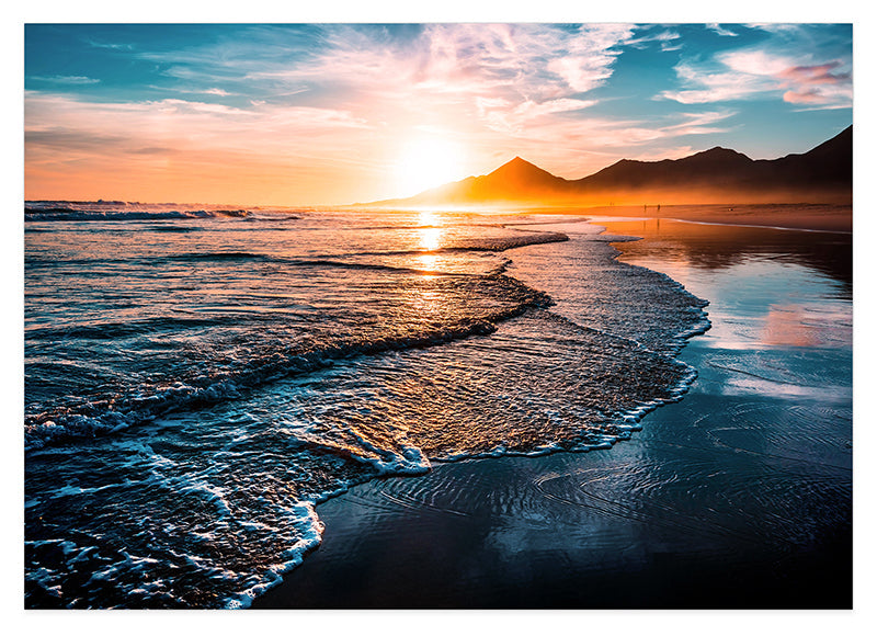 Sonnenuntergang am Strand
