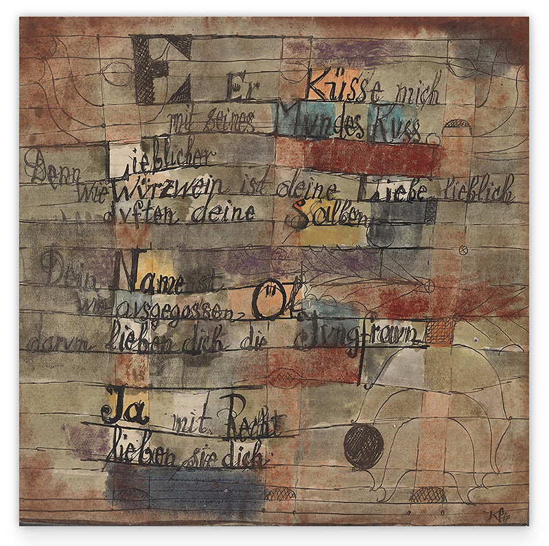 Paul Klee - (Aus dem Hohelied) Version II