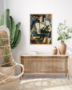 Juan Gris - Harlekin mit einer Gitarre