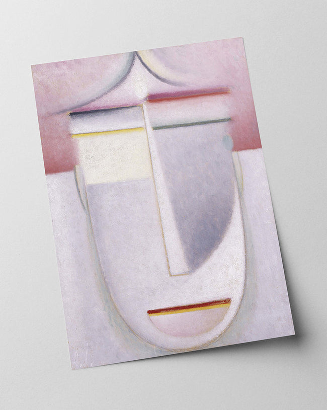 Alexej von Jawlensky - Abstrakter Kopf Komposition 2 Winter Main Image