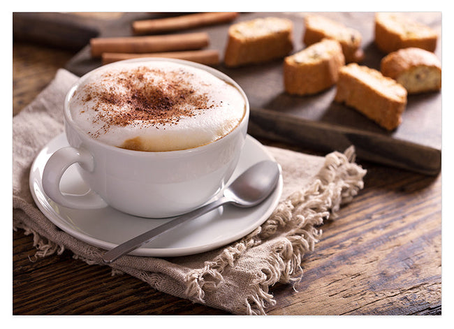 Cappuccino mit Gebäck Hover Image