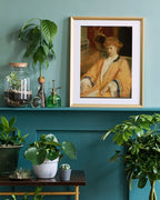 Howard Cushing - Rothaariges Mädchen am Spiegel