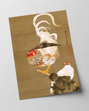 Itō Jakuchū - Hahn und Henne