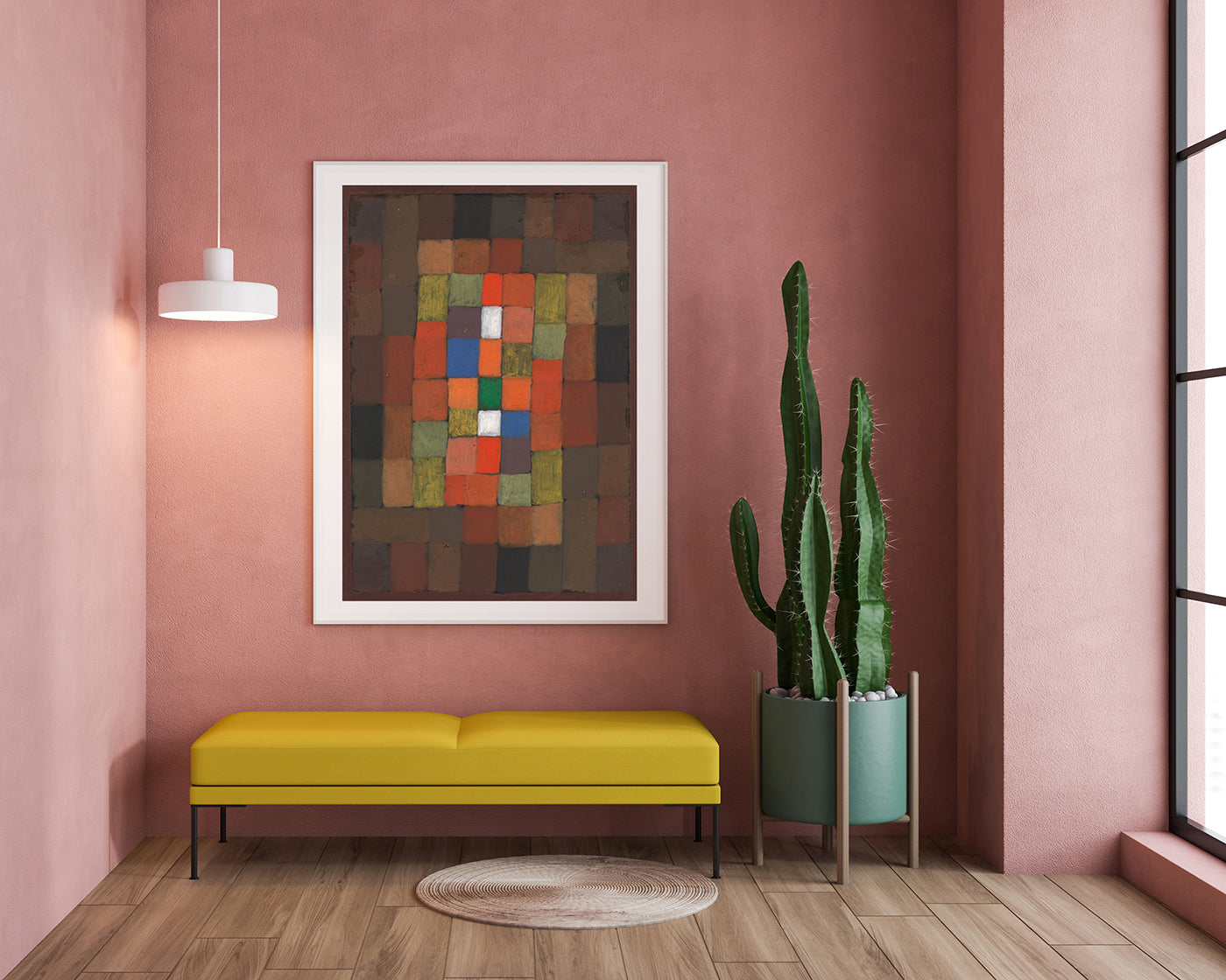 Paul Klee - Statisch-Dynamische Steigerung (1923)