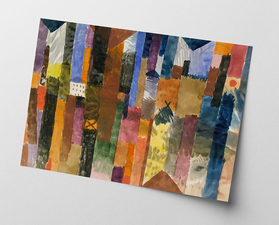 Paul Klee - Vor der Stadt (1915)