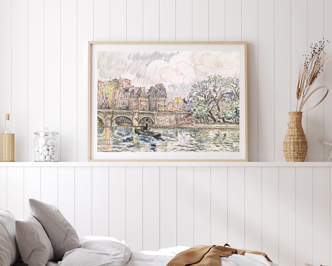 Paul Signac - Paris: Le Place Dauphine