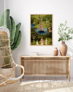 Hieronymus Bosch - Der Garten der Lüste (1490/1510) - Linke Tafel