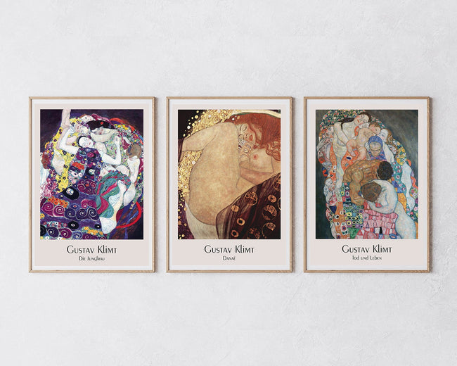 Set aus 3 Postern: "Tod und Leben" Hover Image