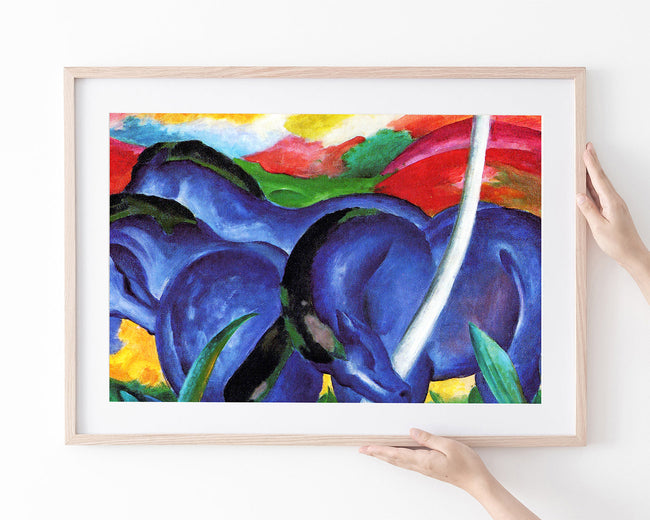 Franz Marc - Die großen blauen Pferde (1911) Main Image
