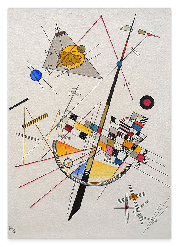 Wassily Kandinsky - Delikate Spannung Hover Image