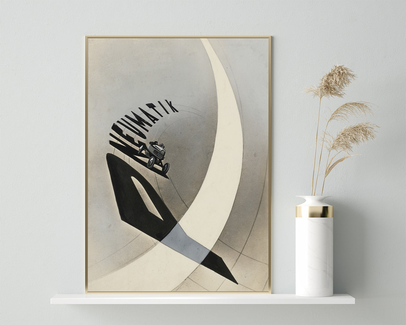 László Moholy Nagy - Pneumatik schwarz-weiß