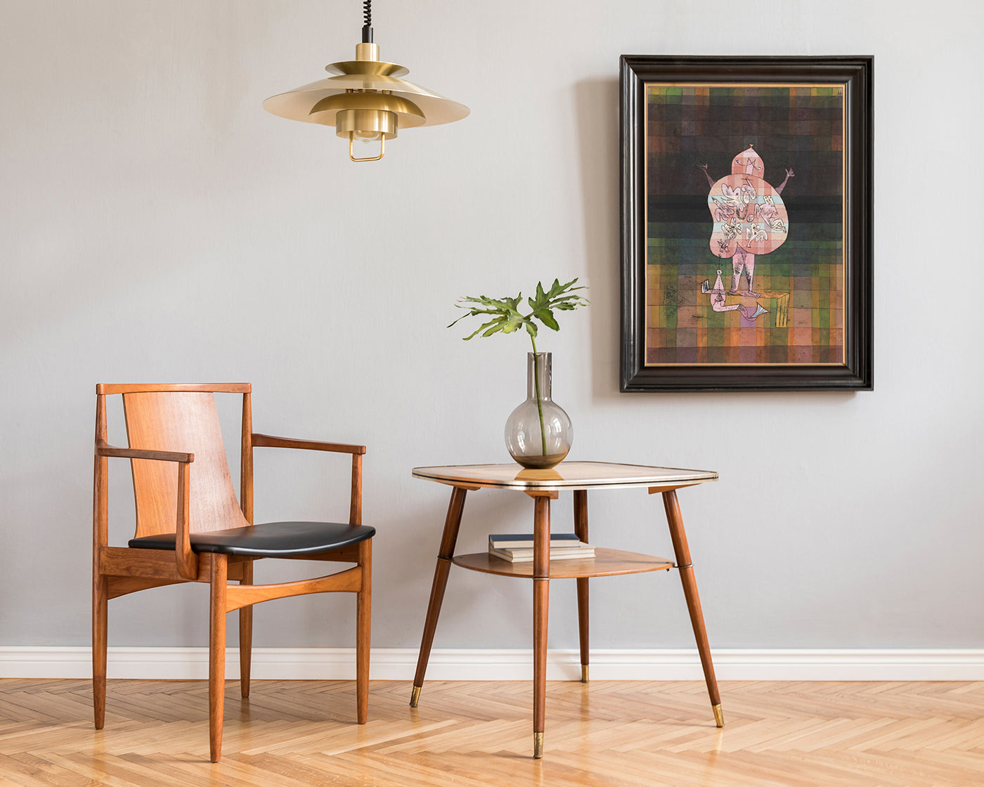 Paul Klee - Bauchredner und Schreier im Moor (1923)