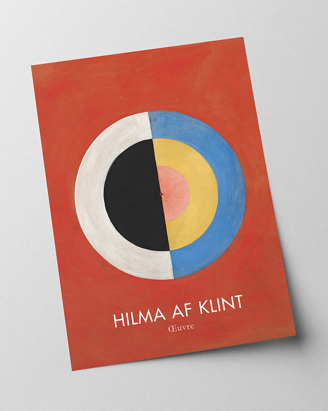 Hilma af Klint - Museum-Poster Der Schwan, Nr. 17 (1915) Main Image