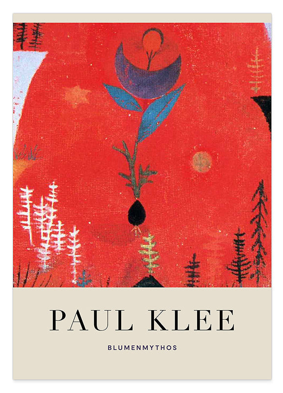 Paul Klee - Museum-Poster Blumenmythos Hover Image