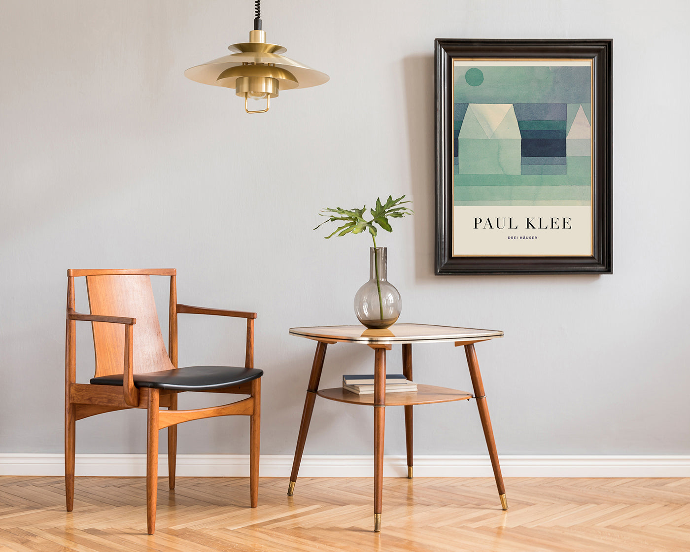 Paul Klee - Museum-Poster Drei Häuser
