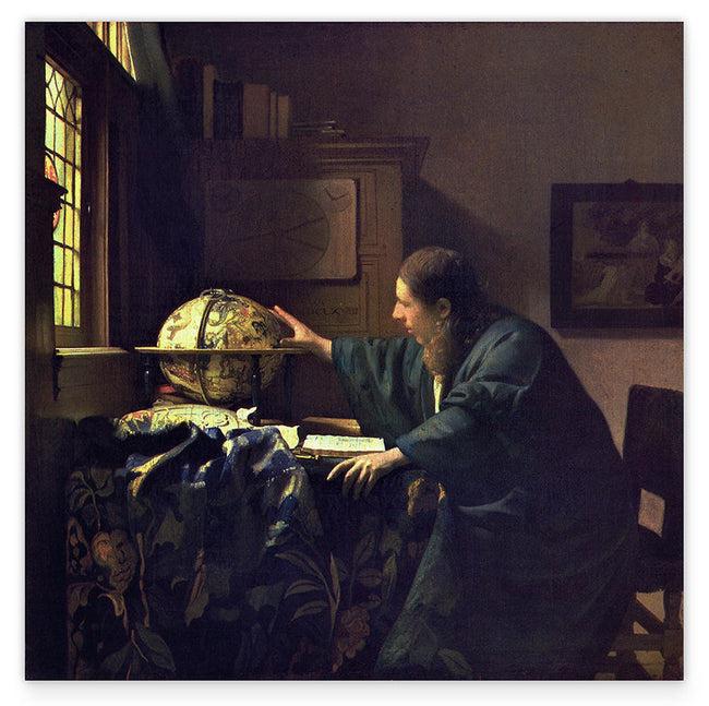 Jan Vermeer - Der Astronom (1668) Hover Image
