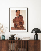 Egon Schiele - Museum-Poster II Portrait von Arthur Rössler
