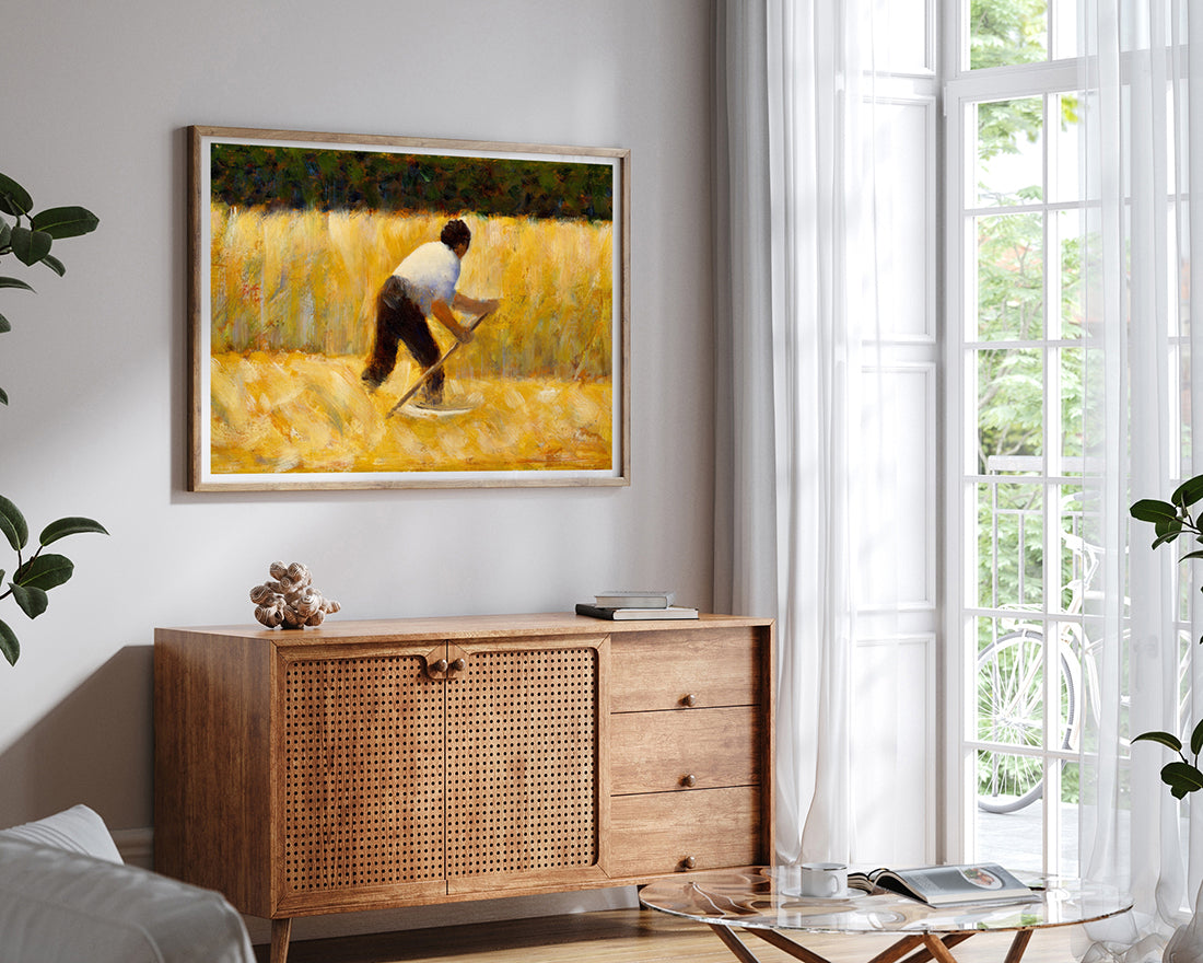 Georges Seurat - Der Mäher