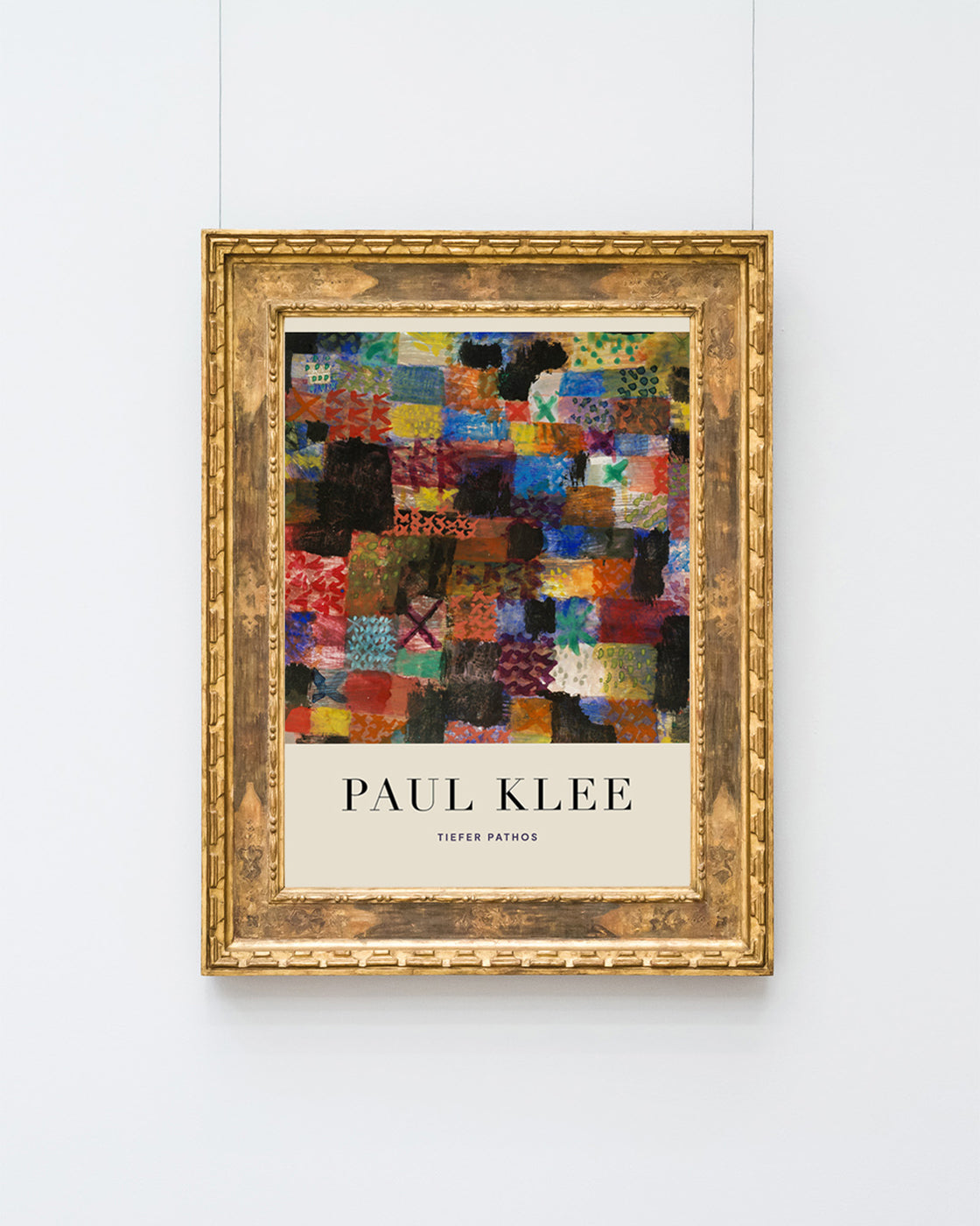 Paul Klee - Museum-Poster Tiefer Pathos