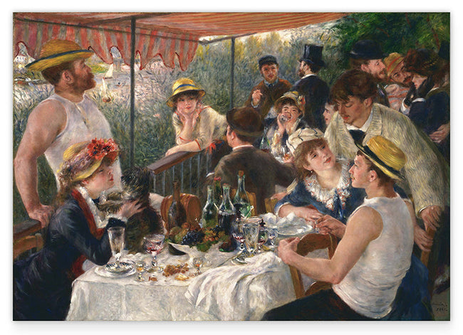 Pierre-Auguste Renoir - Die Mahlzeit der Ruderer Hover Image