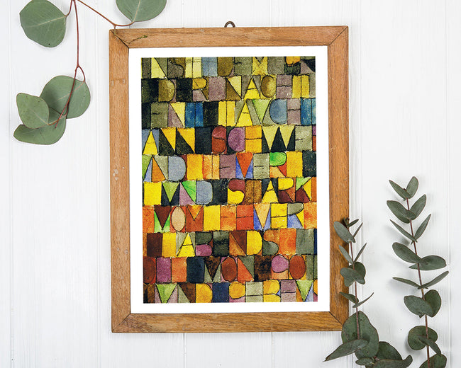 Paul Klee - Einst dem Grau der Nacht enttaucht Main Image