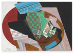 Juan Gris - Schachbrett und Spielkarten