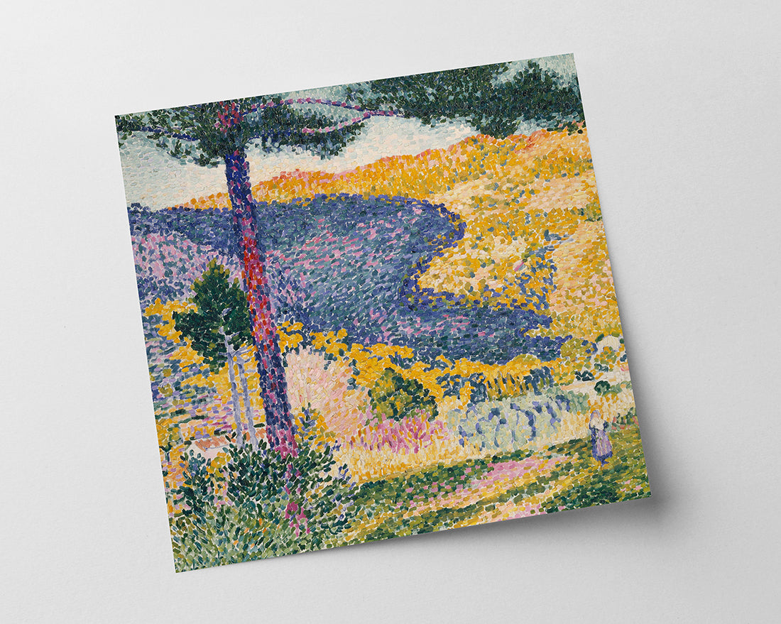 Henri-Edmond-Kreuz - Tal mit Tanne (Schatten auf dem Berg)