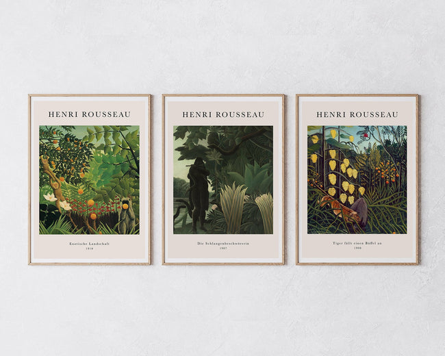 Set aus 3 Postern: "Dschungel" Hover Image