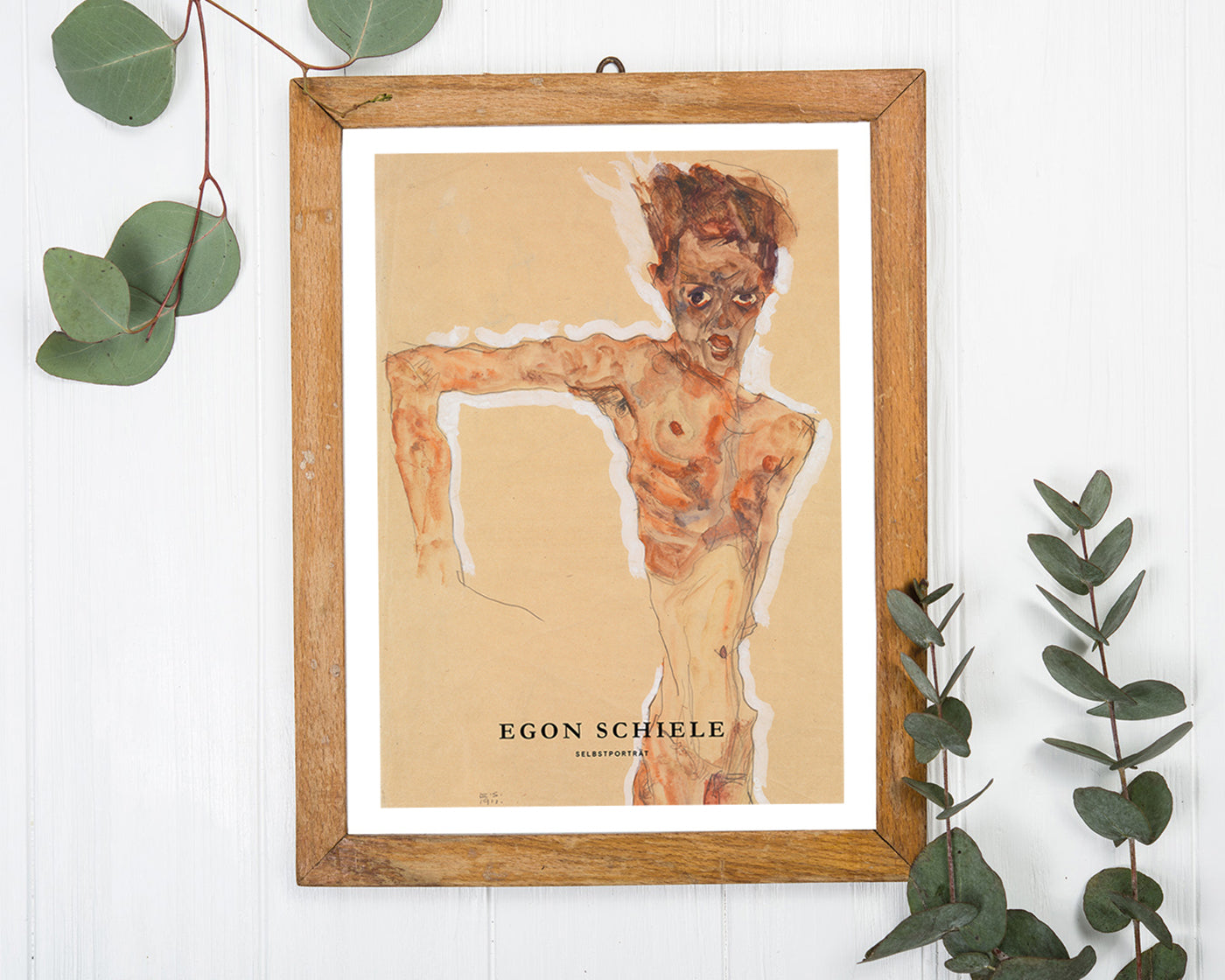 Egon Schiele - Museum-Poster Selbstportät