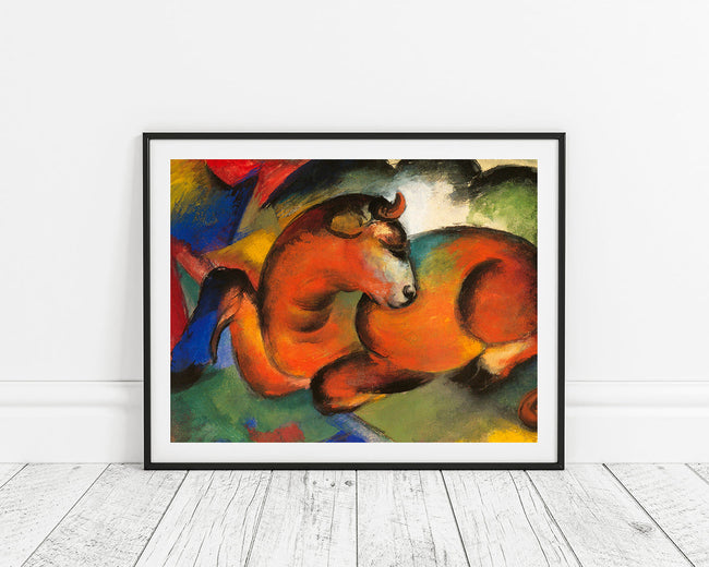 Franz Marc - Roter Stier (1912) Main Image
