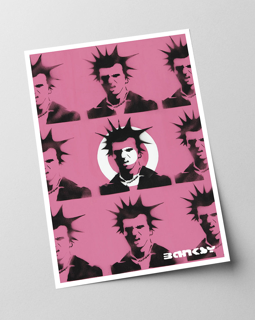 Banksy - Museum-Poster Punks Not Dead